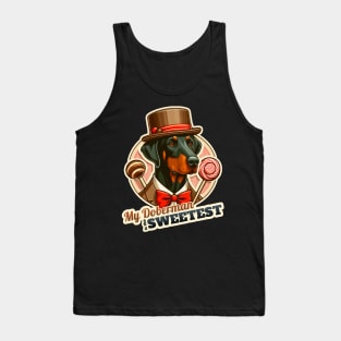 Confectioner Doberman Tank Top